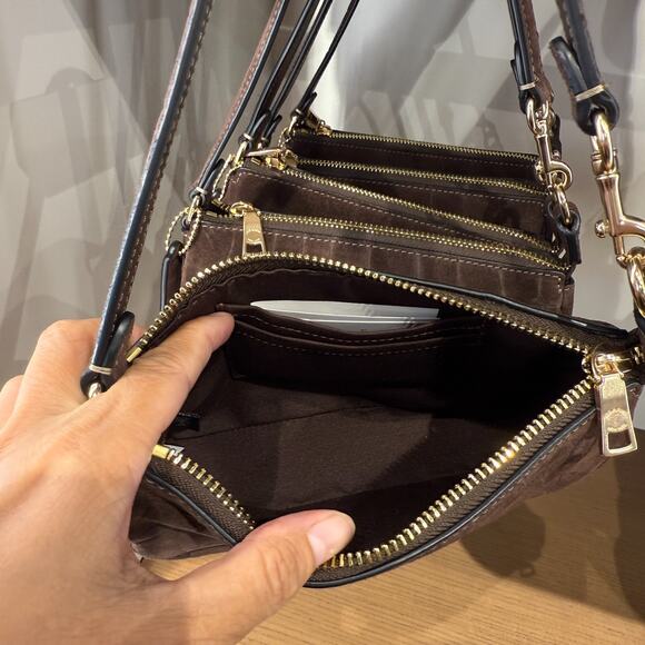 Coach Nolita 19 CCF61, embossed crocodile/Gold/Maple - Picture 7 of 15